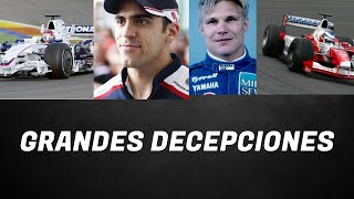 GRANDES DECEPCIONES EN LA F1 [upl. by Tanhya]