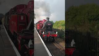 Didcot Railway Centre On 20th September 2024 BR Ivatt Tanks 41241  41312 Arriving Back At Didcot 👍🚂 [upl. by Rrats]