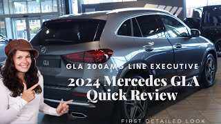 New Mercedes GLA Review 2024 [upl. by Kellsie]