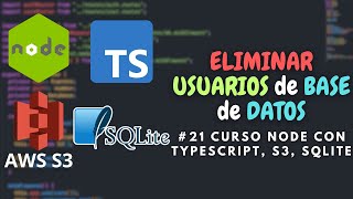 21 CURSO NODE  ELIMINAR Usuarios de BASE de DATOS [upl. by Yentiw]