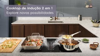 Cooktop de Indução 2 em 1 com Coifa Integrada Electrolux Expert IE8CH [upl. by Asaph544]