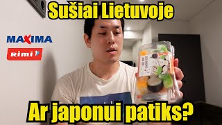 Paragavau sušių iš lietuviškų parduotuvių kokie japono įspūdžiai [upl. by Zilef]