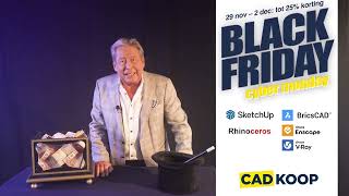 Hans Kazàn presenteert Black Friday Cyber Monday bij CADkoop [upl. by Almita]