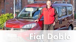 Driving Report Fiat Doblo  Practical allrounder  Test  Car Review  Road Test  English [upl. by Odrick]