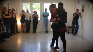 A² Kizomba  Amadou amp Alys  KizPratica Agen  Dj Low I See Fire 2015 [upl. by Sneed]