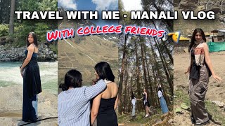 MANALI With COLLEGE Friends 🫡 PACK  TRAVEL WITH ME  mbbs medico medicalcollege travelvlog [upl. by Roland575]