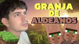 🔴 DÍA 7 GRANJA de ALDEANOS por fin algo TÉCNICO  Minecraft [upl. by Sabsay19]