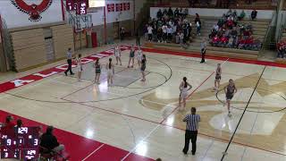 Davenport West High School vs North Scott High School Womens JV Basketball [upl. by Lishe]