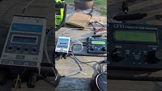 POTA Receiver Test Elecraft KH1 QMX and CFT1 Ham Radio Morse Code CW Parks on the Air Comparison [upl. by Caldeira711]