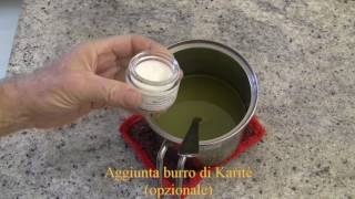 tutorial  crema idratante fatta in casa con ingredienti naturali [upl. by Rehotsirk894]