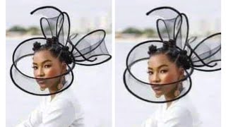 Detailed How to make the Trending Face Fascinator [upl. by Atisor]