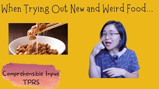 Intermediate  When trying out new and weird food  “Brainwash” your mouth🤔｜Comprehensible Chinese [upl. by Hanid422]