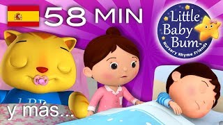 Canciones para dormir  Parte 2  Y muchas más canciones infantiles  ¡58 min de LittleBabyBum [upl. by Jenness780]