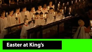 Kings College Cambridge Easter 20 Were you there arr James Whitbourn 2014 [upl. by Gniw]