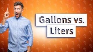 What is the difference between 1 gallon and 1 Litre [upl. by Dawes]