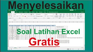 Latihan Excel Untuk Pemula excel [upl. by Morel270]