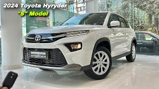 2024 Toyota Hyryder S Model Price amp Features ❤️ Petrol Suv Under 15 Lakh [upl. by Atiek]