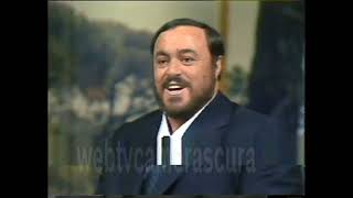 Luciano Pavarotti in quotRecondita Armoniaquot [upl. by Evangelist]