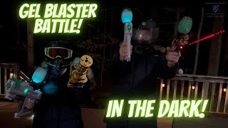 Epic Nighttime Gel Blaster Battle [upl. by Hogen]