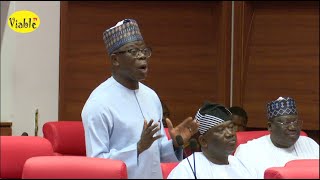 Watch As Oshiomhole Kicks Against Establishment Of NASS Budget Research Office [upl. by Arrahs638]