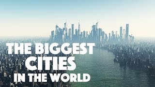 THE BIGGEST CITIES In The World  Large metropolis with many buildings and millions of people [upl. by Anibur453]