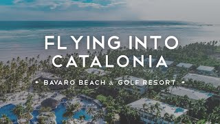 Flying into Catalonia Bávaro Beach  Drone FPV [upl. by Eimme804]