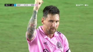 Lionel Messi GOLAZO wins it in STOPPAGE TIME on Inter Miami debut [upl. by Thgiled]