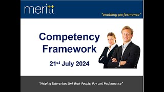 Competency Framework Session 2 on 21st July 2024 [upl. by Torry417]