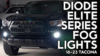 Tacoma Diode Dynamics Elite Series Fog Light Install and Overview  20162023  Yota X [upl. by Corny]