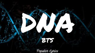 DNA Lyrics  BTS [upl. by Wanda]