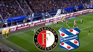 Feyenoord 30 SC Heerenveen Live Match Samenvatting  Eredivisie 20242025 [upl. by Dnivra155]