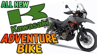 NEW Kawasaki ADV Motorcycle KLE500 – FIRST GLIMPSE [upl. by Virnelli532]