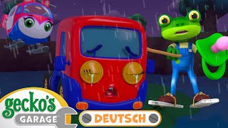 Kleiner Lastwagen Sturm Rettung  neue Folge｜Geckos Garage Deutsch｜LKW für Kinder 🛠️ [upl. by Enelyahs]