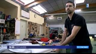 Atelier du Siège Frédéric FORGE  Reportage France 3 février 2015 [upl. by Enehs]