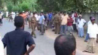 Mahinda Rajapakshas Supporters Attack Mangala Samaraweera [upl. by Llerrac625]