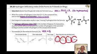 Hydrogen Deficiency Index Degrees of Unsaturation [upl. by Hiamerej500]