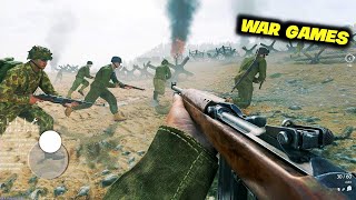 Top 10 Military War Games for Android 2023 HD [upl. by Coleville437]