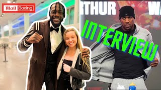 Deontay Wilder 𝐄𝐗𝐂𝐋𝐔𝐒𝐈𝐕𝐄𝐋𝐘 reveals Anthony Joshua 𝗧𝗨𝗥𝗡𝗘𝗗 𝗗𝗢𝗪𝗡 50000000 to fight him  INTERVIEW [upl. by Oconnor]