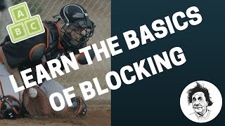 Catcher Blocking Technique [upl. by Hilly]