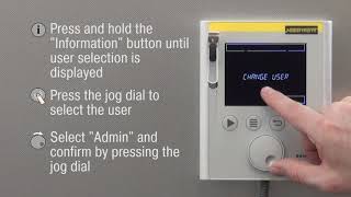 Nabertherm  Importing Sintering Program from USB [upl. by Zilla]