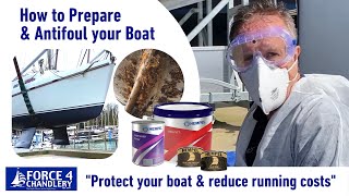 How to antifoul your boat  protect your craft improve fuel efficiency amp save on running costs [upl. by Wesle]