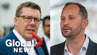 Saskatchewan election 2020 Party leaders Scott Moe Ryan Meili debate ahead of election  FULL [upl. by Lorain779]