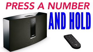 Assigning Preset 5 on my Bose SoundTouch  Tips and tricks for Bose SoundTouch 30 [upl. by Sheelagh]