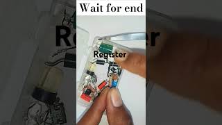 Led bulb ko register se connect kar ☑️ dont short circuit shorts viral electronic [upl. by Aynav]