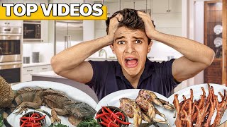 Worlds Most Extreme Eating Challenges  Brent Rivera [upl. by Malinde467]