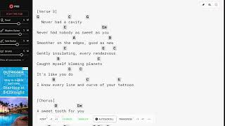 Sweet Tooth by Cavetown karaoke 7 steps uo [upl. by Natal]