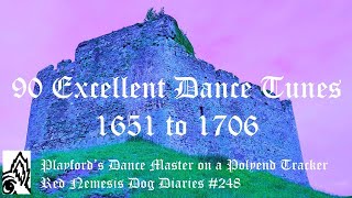 Polyend Tracker amp Playford’s Dance Master My 90 Favourite Dance Tunes from 16511706 Diaries 248 [upl. by Niatsirt]