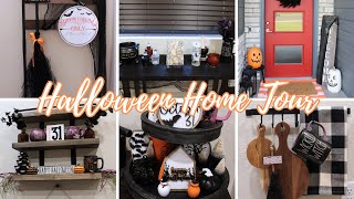 HALLOWEEN HOME TOUR  HALLOWEEN 2023  Halloween decorating ideas [upl. by Pillow]