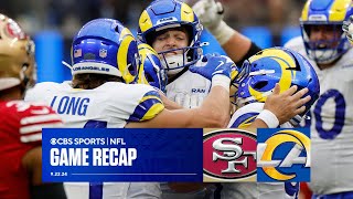 Rams COMPLETE double digit comeback in 4th quarter despite big day from Juwan Jennings  Game Recap [upl. by Otecina910]