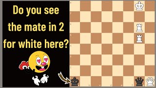 Rare Mate in 2 Moves Puzzle [upl. by Spearing419]